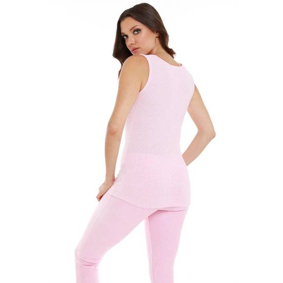 NEW FRENCH KYSS jackie kashmira tank in pink - Picture 3 of 3